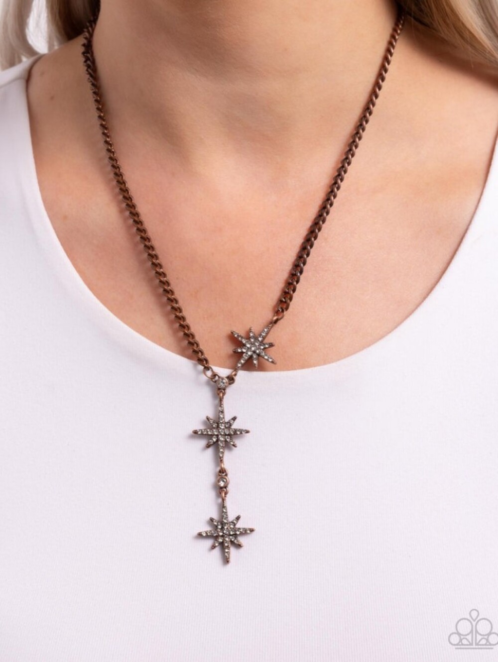 Stellar Story Copper Necklace